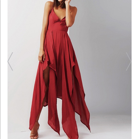 Hello Molly Dresses & Skirts - ‘Vivianna’ Asymmetrical Maxi Dress